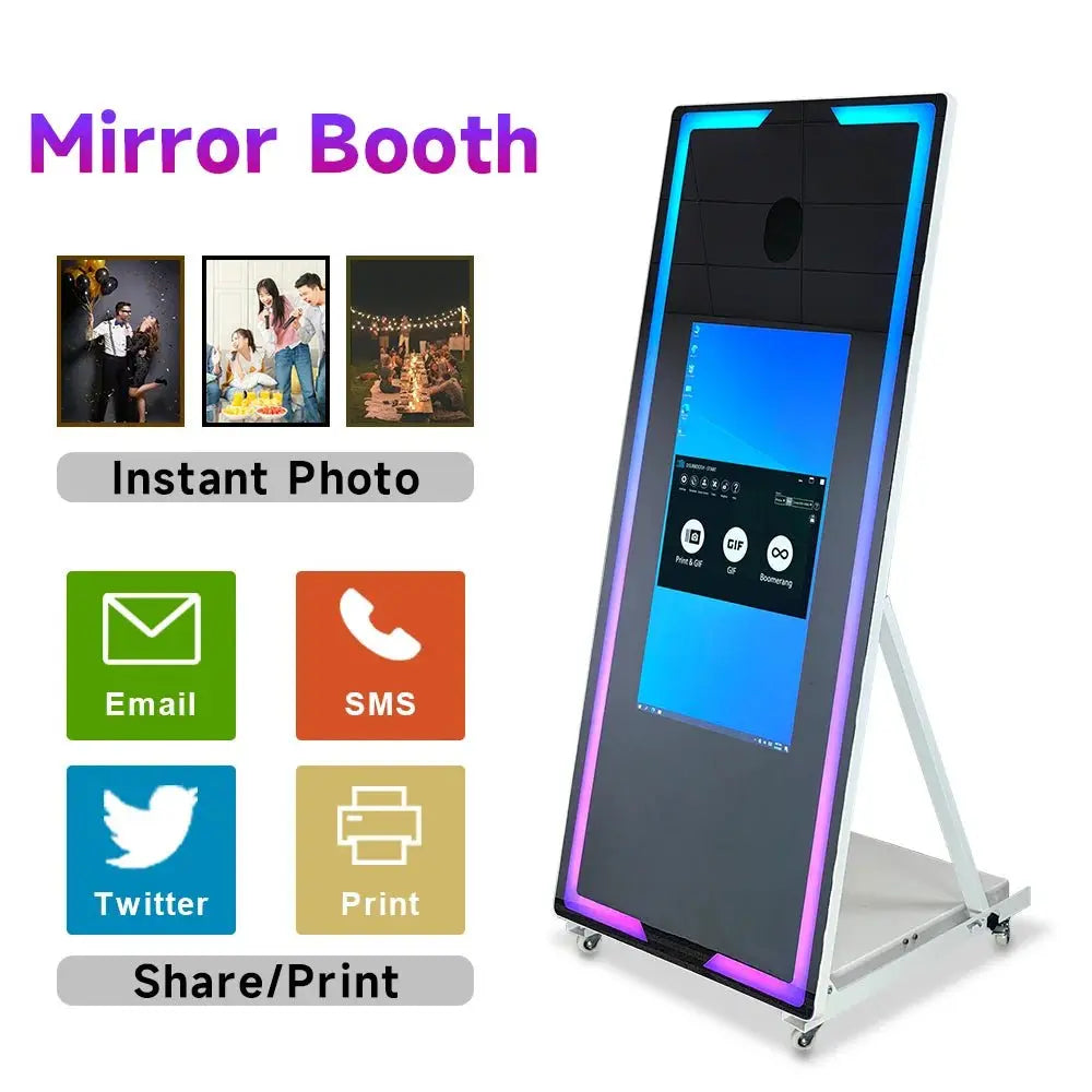 Touch Screen Mirror Photobooth Portable